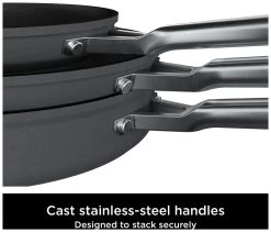 Ninja Zerostick Stackable 2 Piece Non Stick Pan Set -Best Kitchen Products 1120020 R Z003A
