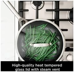 Ninja Zerostick 26cm Stainless Steel Non Stick Saute Pan -Best Kitchen Products 1120226 R Z007A