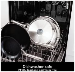 Ninja Zerostick Stainless Steel 5 Piece Non Stick Pan Set -Best Kitchen Products 1120240 R Z006A