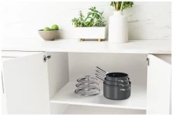 Ninja Zerostick Stackable 3 Piece Non Stick Pan Set -Best Kitchen Products 1120264 R Z003A