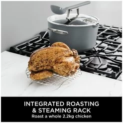 Ninja Zerostick 30cm Non Stick Aluminium Possible Pot -Grey -Best Kitchen Products 1120288 R Z008A