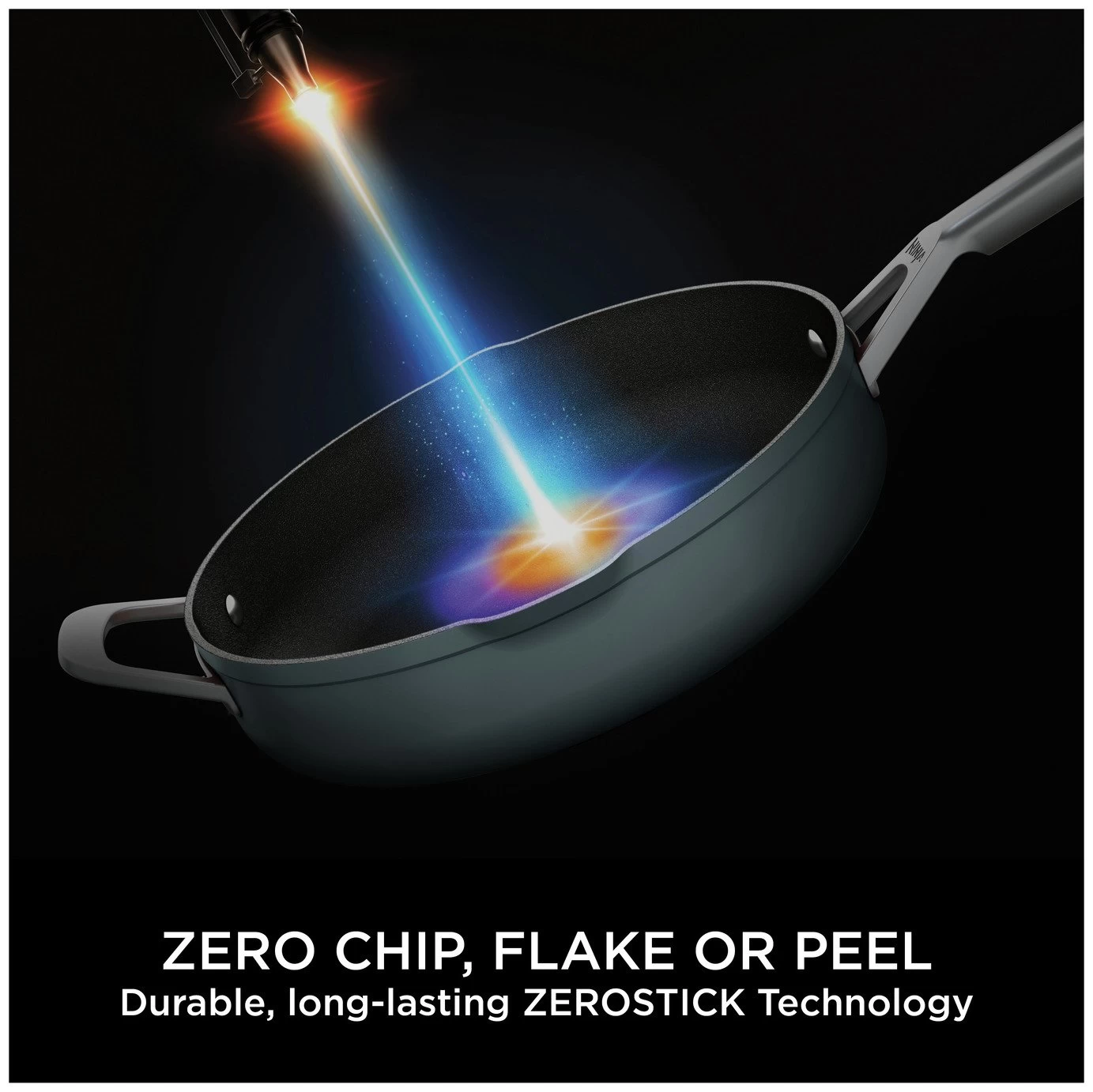 Ninja Zerostick 28cm Non Stick Aluminium Possible Pan -Grey 6 Ninja Zerostick 28cm Non Stick Aluminium Possible Pan -Grey - Image 4