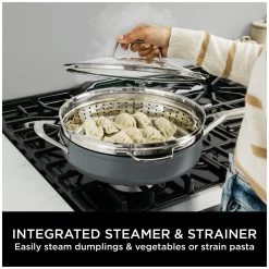 Ninja Zerostick 28cm Non Stick Aluminium Possible Pan -Grey 20 Ninja Zerostick 28cm Non Stick Aluminium Possible Pan -Grey -Best Kitchen Products 1120305 R Z008A