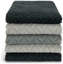 Habitat Zig Zag Terry Pack Of 5 Tea Towels 8 Habitat Zig Zag Terry Pack Of 5 Tea Towels -Best Kitchen Products 1185182 R Z002A