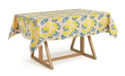 Habitat Lemons Wipe Clean Tablecloth - Multicoloured -Best Kitchen Products 1234404 R Z002A