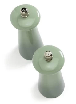 Habitat Herbalist Salt & Pepper Mill Set - Green -Best Kitchen Products 1258545 R Z003A