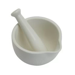 Habitat Herbalist Pestle And Mortar - White -Best Kitchen Products 1258655 R Z003A