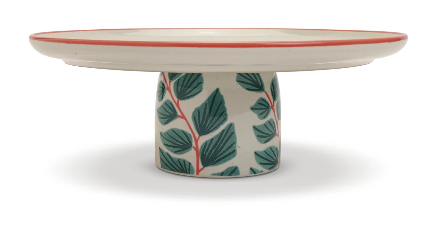 Habitat X Kew Ceramic Cake Stand 5 Habitat X Kew Ceramic Cake Stand - Image 3
