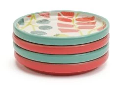 Habitat X Kew Set Of 4 Ceramic Botanical Coasters 9 Habitat X Kew Set Of 4 Ceramic Botanical Coasters -Best Kitchen Products 1300541 R Z004A