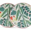 Habitat X Kew Set Of 2 Ceramic Dinner Plates -Best Kitchen Products 1300565 R Z001A