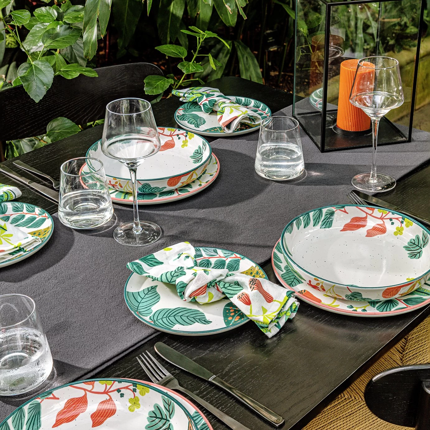 Habitat X Kew 2 Piece Ceramic Pasta Bowls 11 Habitat X Kew 2 Piece Ceramic Pasta Bowls - Image 9