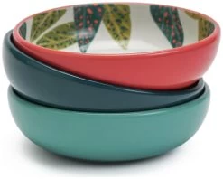 Habitat X Kew 3 Piece Ceramic Nibble Bowl