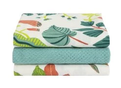 Kew Set Of 3 Botanical Tea Towels -Best Kitchen Products 1300716 R Z002A