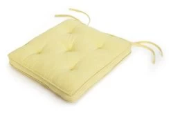 Habitat Pack Of 2 Woven Cushion Seat - Yellow