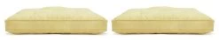 Habitat Pack Of 2 Woven Cushion Seat - Yellow -Best Kitchen Products 1307386 R Z002A