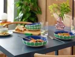 Habitat Abstract 4 Piece Stoneware Pasta Bowl -Best Kitchen Products 1955941 R Z001C