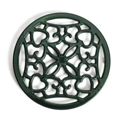Habitat Cast Iron Trivet - Green -Best Kitchen Products 2004932 R Z002A