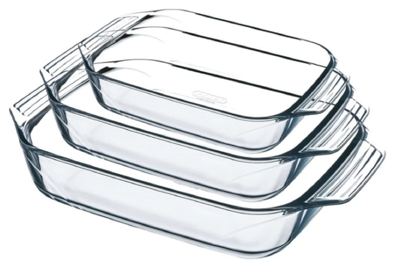 Pyrex Irresistible 3 Piece Glass Roaster Set 5 Pyrex Irresistible 3 Piece Glass Roaster Set - Image 3