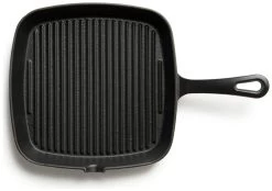 Habitat 23cm Cast Iron Griddle Pan - Black -Best Kitchen Products 3065097 R Z005A