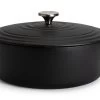 Habitat 3.3 Litre Cast Iron Casserole Dish - Black