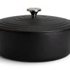 Habitat 4.7 Litre Oval Cast Iron Casserole Dish - Black 1 Habitat 4.7 Litre Oval Cast Iron Casserole Dish - Black -Best Kitchen Products 3065602 R Z001A
