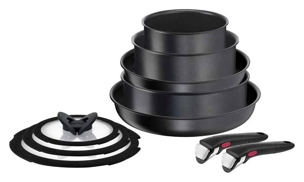 Tefal Ingenio Daily Chef 10 Piece Aluminium Pan Set 3 Tefal Ingenio Daily Chef 10 Piece Aluminium Pan Set