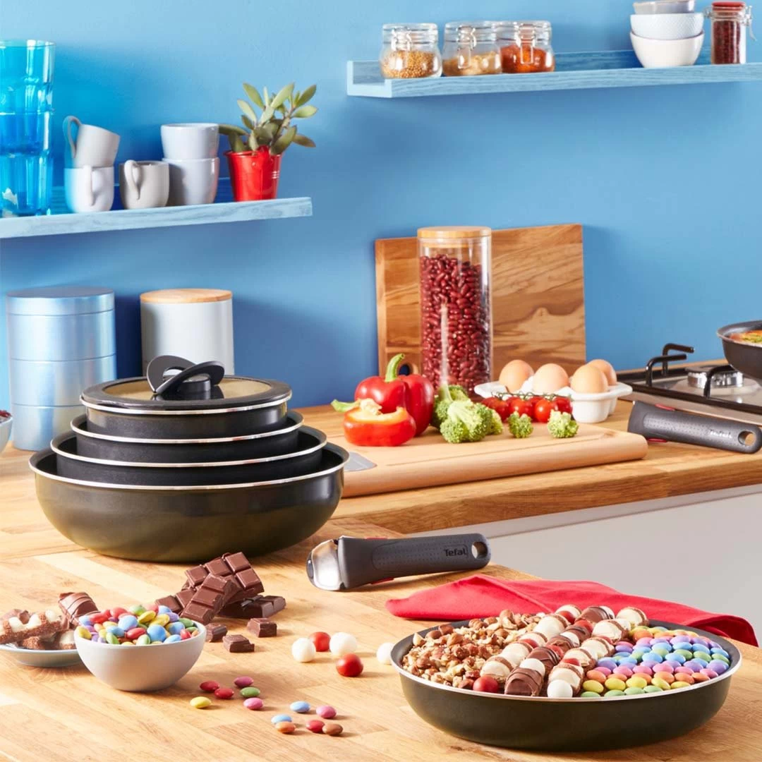 Tefal Ingenio Easy Cook 13 Piece Aluminium Pan Set 4 Tefal Ingenio Easy Cook 13 Piece Aluminium Pan Set - Image 2