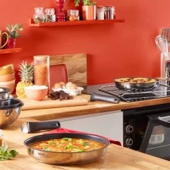 Tefal Ingenio Emotion 4 Piece Stainless Steel Pan Set -Best Kitchen Products 3082874 R Z007A