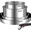 Tefal Ingenio Emotion 5 Piece Stainless Steel Pan Set -Best Kitchen Products 3083103 R Z001A