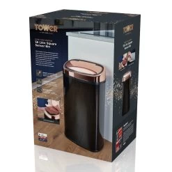 Tower 58L Sensor Bin - Rose Gold & Black 11 Tower 58L Sensor Bin - Rose Gold & Black -Best Kitchen Products 3377541 R Z005A