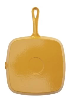 Habitat Global 23cm Cast Iron Griddle Pan - Yellow -Best Kitchen Products 3449682 R Z004A