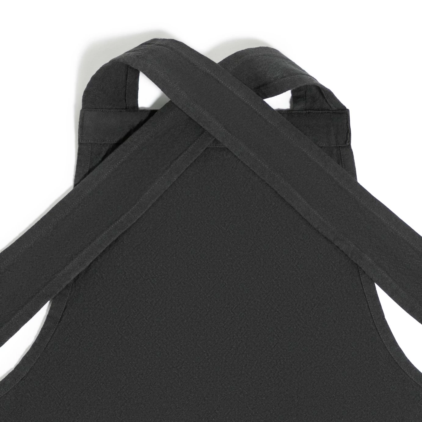 Habitat Cross Back Apron - Charcoal 7 Habitat Cross Back Apron - Charcoal - Image 5