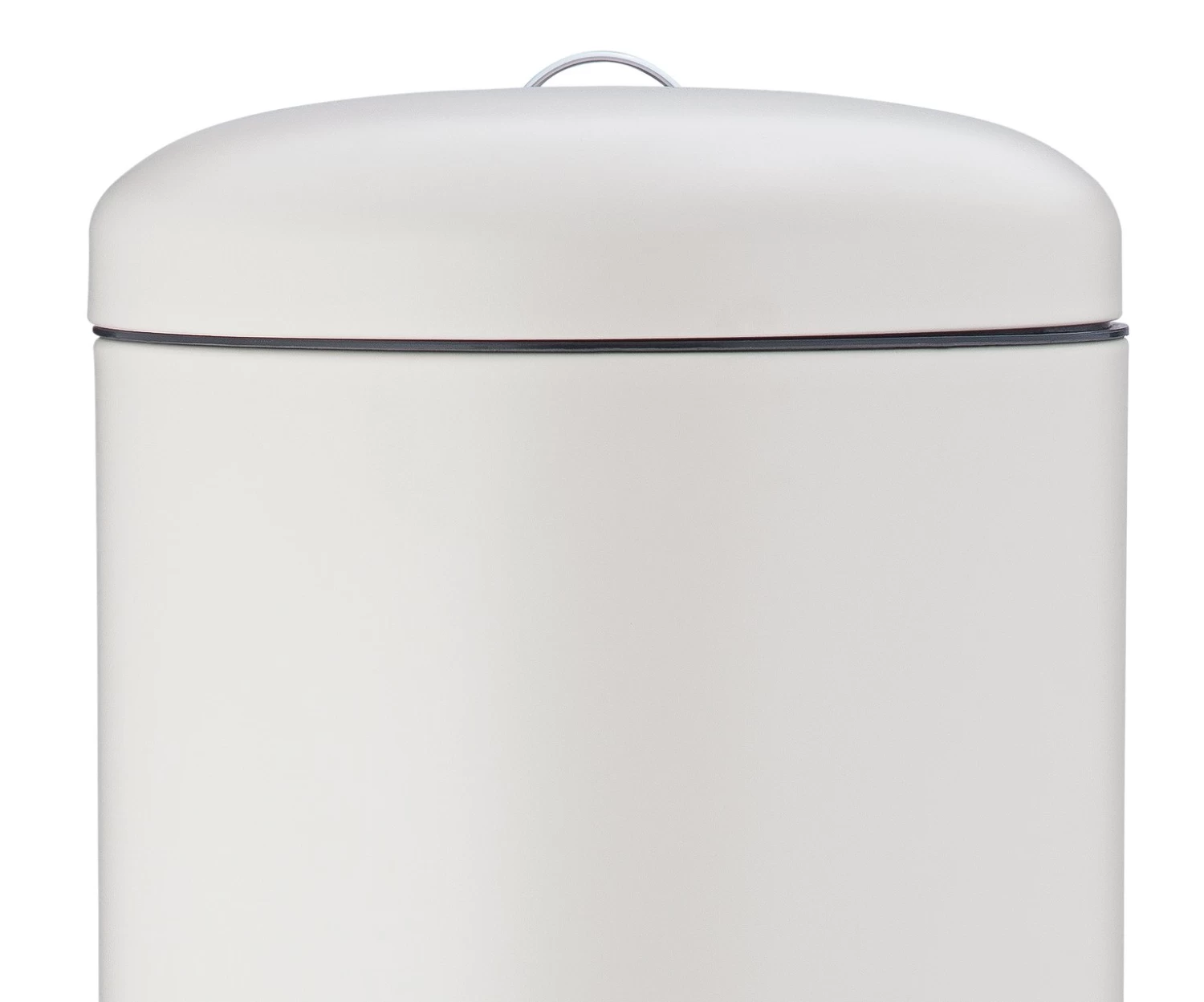 Habitat 30 Litre Round Kitchen Pedal Bin - Matt Cream 6 Habitat 30 Litre Round Kitchen Pedal Bin - Matt Cream - Image 4
