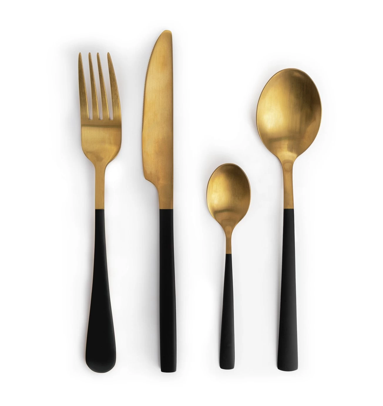 Habitat Two Tone 16 Piece Stainless Steel Cutlery Set 3 Habitat Two Tone 16 Piece Stainless Steel Cutlery Set