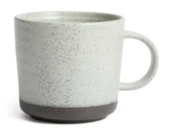 Habitat Textured Ripple Set Of 4 Mugs - Neutral -Best Kitchen Products 5642171 R Z002A