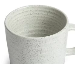 Habitat Textured Ripple Set Of 4 Mugs - Neutral -Best Kitchen Products 5642171 R Z004A