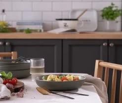 Habitat Textured Ripple 4 Piece Stoneware Pasta Bowls - Sage 10 Habitat Textured Ripple 4 Piece Stoneware Pasta Bowls - Sage -Best Kitchen Products 5642528 R Z001C