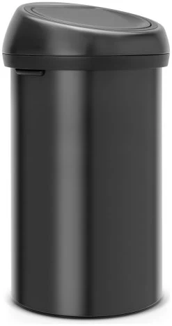 Brabantia 60 Litre Touch Top Bin - Matt Black -Best Kitchen Products 5810374 R Z003A