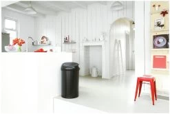 Brabantia 60 Litre Touch Top Bin - Matt Black -Best Kitchen Products 5810374 R Z004A