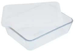 Pyrex Set Of 2 Glass Roasters With Plastic Storage Lids 11 Pyrex Set Of 2 Glass Roasters With Plastic Storage Lids -Best Kitchen Products 6209654 R Z006A