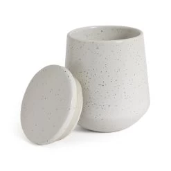 Habitat Addison 2 Piece Storage Canister - White -Best Kitchen Products 6609429 R Z002A