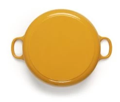 Habitat Global 5.3 Litre Cast Iron Casserole Dish - Yellow -Best Kitchen Products 6609625 R Z004A