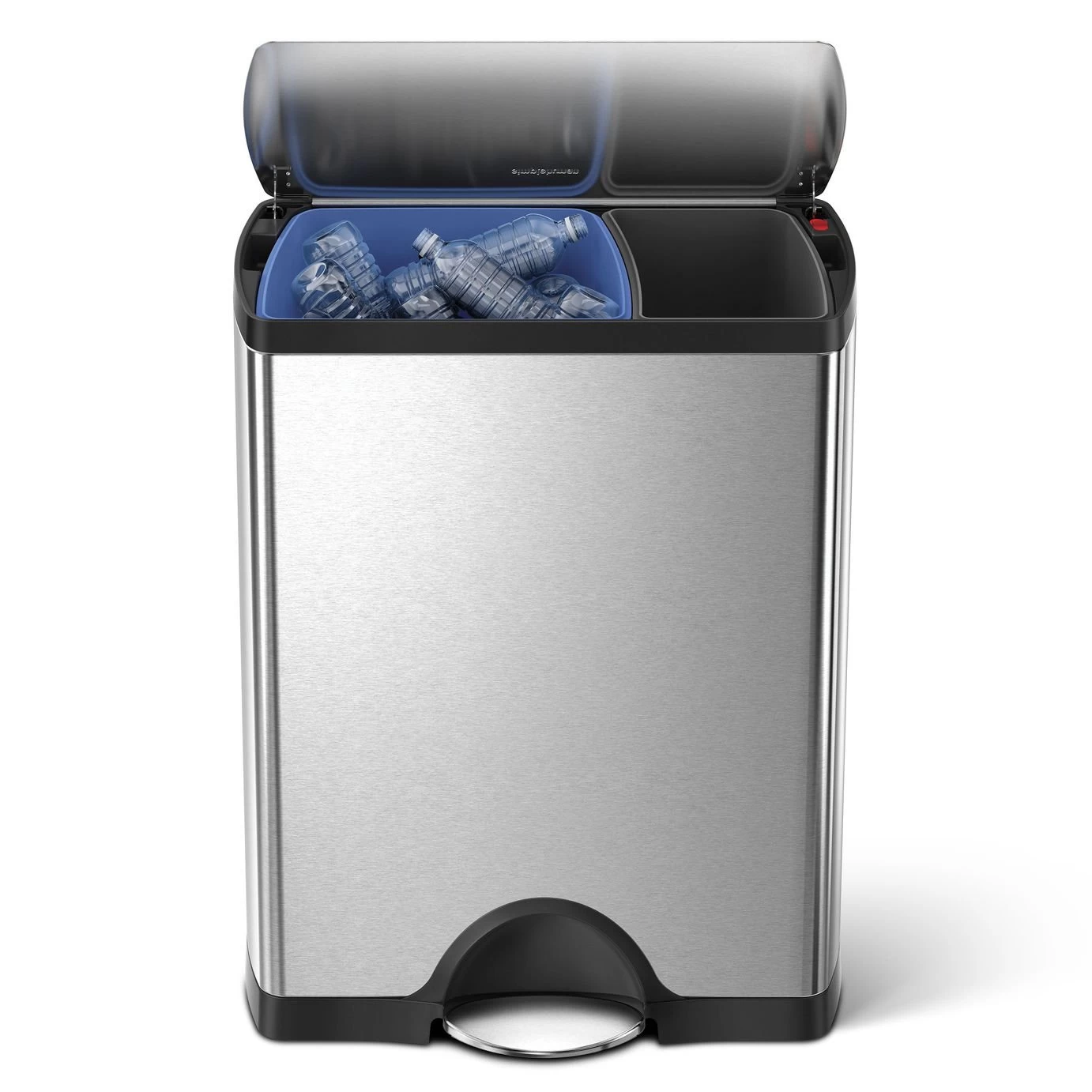 Simplehuman 46 Litre Rectangular Recycle Bin 4 Simplehuman 46 Litre Rectangular Recycle Bin - Image 2