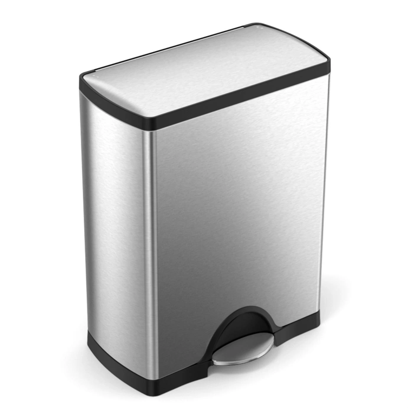 Simplehuman 46 Litre Rectangular Recycle Bin 6 Simplehuman 46 Litre Rectangular Recycle Bin - Image 4
