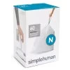 Simplehuman Bin Liner Code N X 60 Liners -Best Kitchen Products 7149452 R Z001A