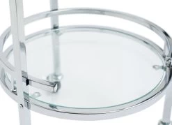 Habitat Chrome And Glass Drinks Trolley -Best Kitchen Products 7312966 R Z004A