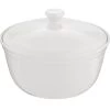 Habitat Stoneware 2.5 Litre Casserole Dish - White 2 Habitat Stoneware 2.5 Litre Casserole Dish - White -Best Kitchen Products 7666492 R Z001A