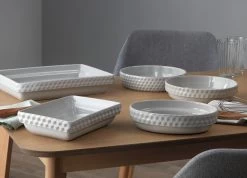 Habitat Ceramic Rectangular Stacking Roaster - Large -Best Kitchen Products 7881954 R Z004C