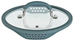 Habitat 5 Piece Stainless Steel With Silicone Rim Pan Set -Best Kitchen Products 8042785 R Z004A