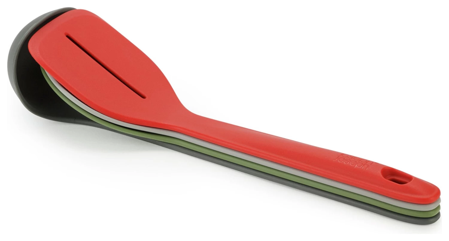 Joseph Joseph Duo 4 Piece Utensil Set With Clip Handle 4 Joseph Joseph Duo 4 Piece Utensil Set With Clip Handle - Image 2